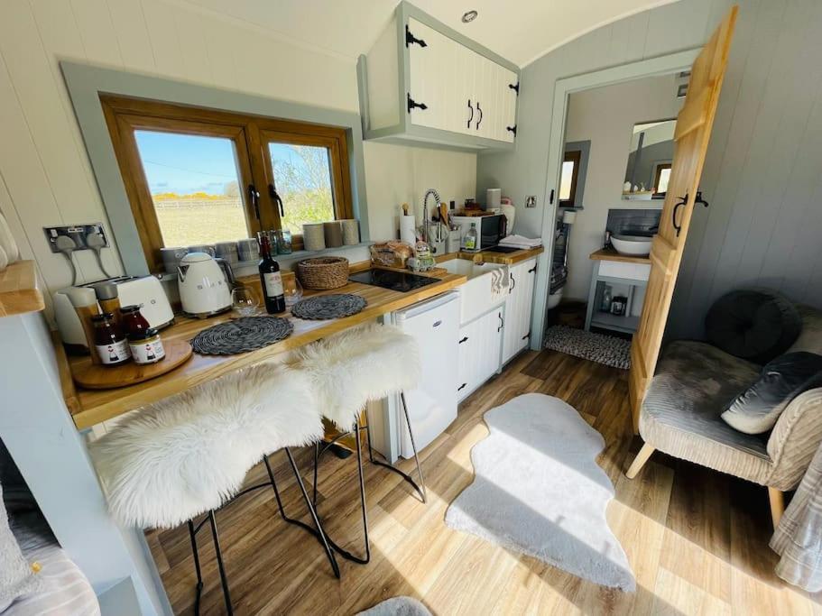 The Hut@Trefechan Wen - Coastal Coziness! Goodwick Exterior foto